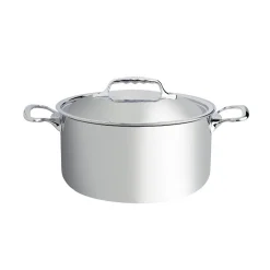 De Buyer Affinity Stainless Steel Casserole Pan with Lid Discount