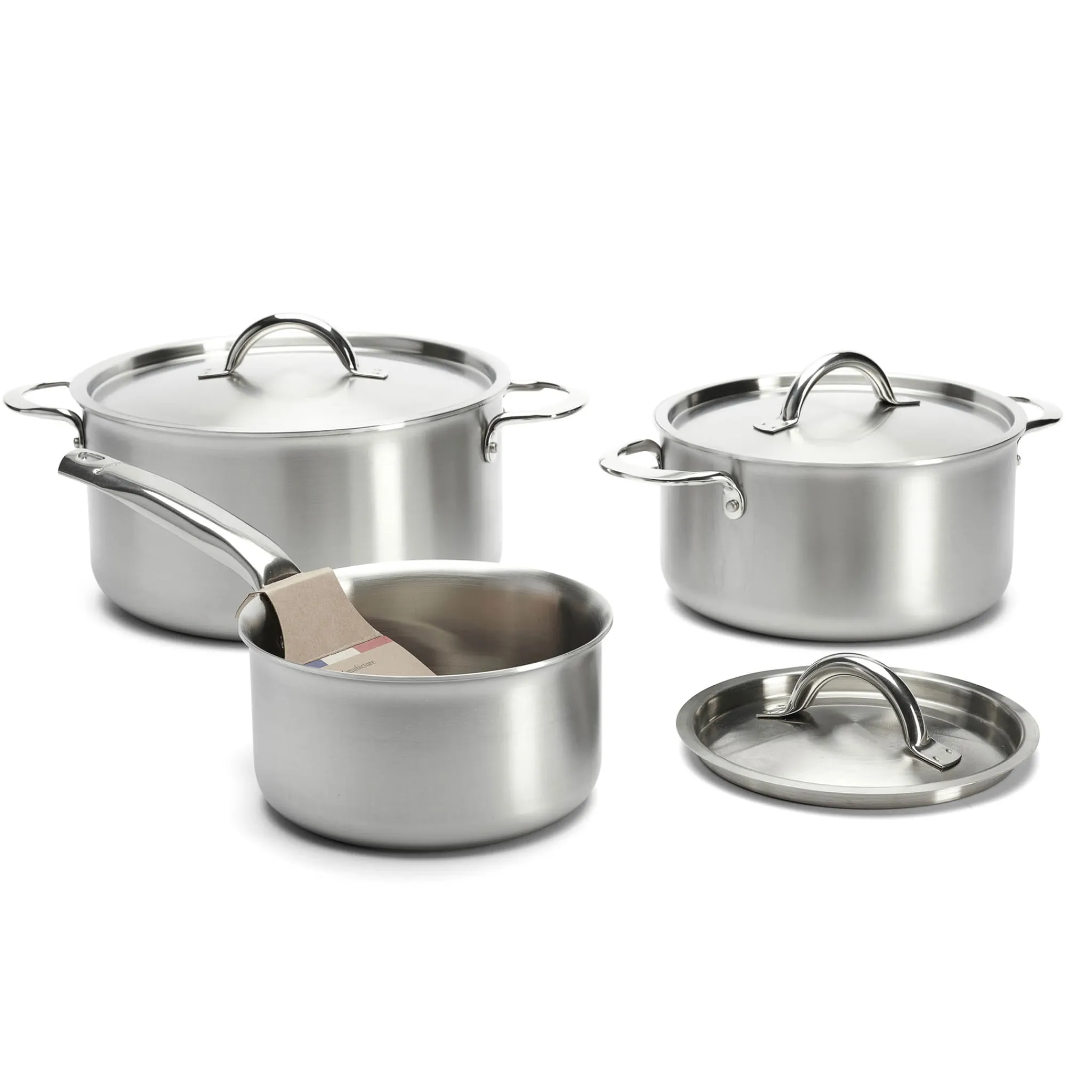 De Buyer Alchimy 3 Piece Cookware Set with Lids Online