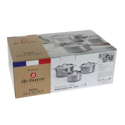 De Buyer Alchimy 3 Piece Cookware Set with Lids Online