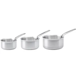 De Buyer Alchimy 3 Piece Saucepan Set Best