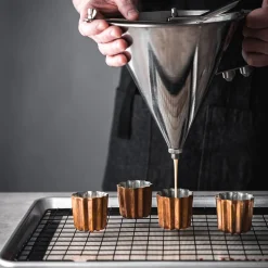 De Buyer Kwik Pro Piston Funnel with Stand Best