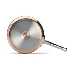 De Buyer Prima Matera Copper Saute Pan with Stainless Steel Handle, 24cm Online