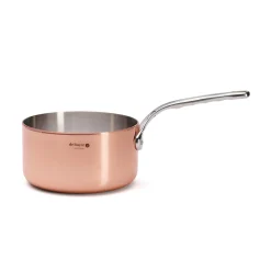 De Buyer Prima Matera Induction Copper Saucepan with Stainless Steel Handle Outlet