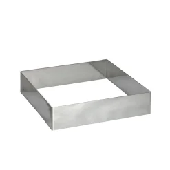 De Buyer Stainless Steel Square Pastry Ring, 20cm Clearance