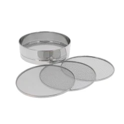 De Buyer Stainless Steel Sieve with Interchangeable Mesh Outlet