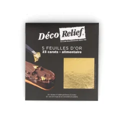 Deco Relief Edible Gold Sheets Sale
