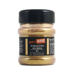 Deco Relief Gold Sugar Glitter, 160g Outlet