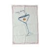 Dinette Very Dirty Martini Linen Tea Towel Best