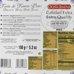 Doña Jimena Dona Jimena Turron Duro Round Cake, 150g Discount