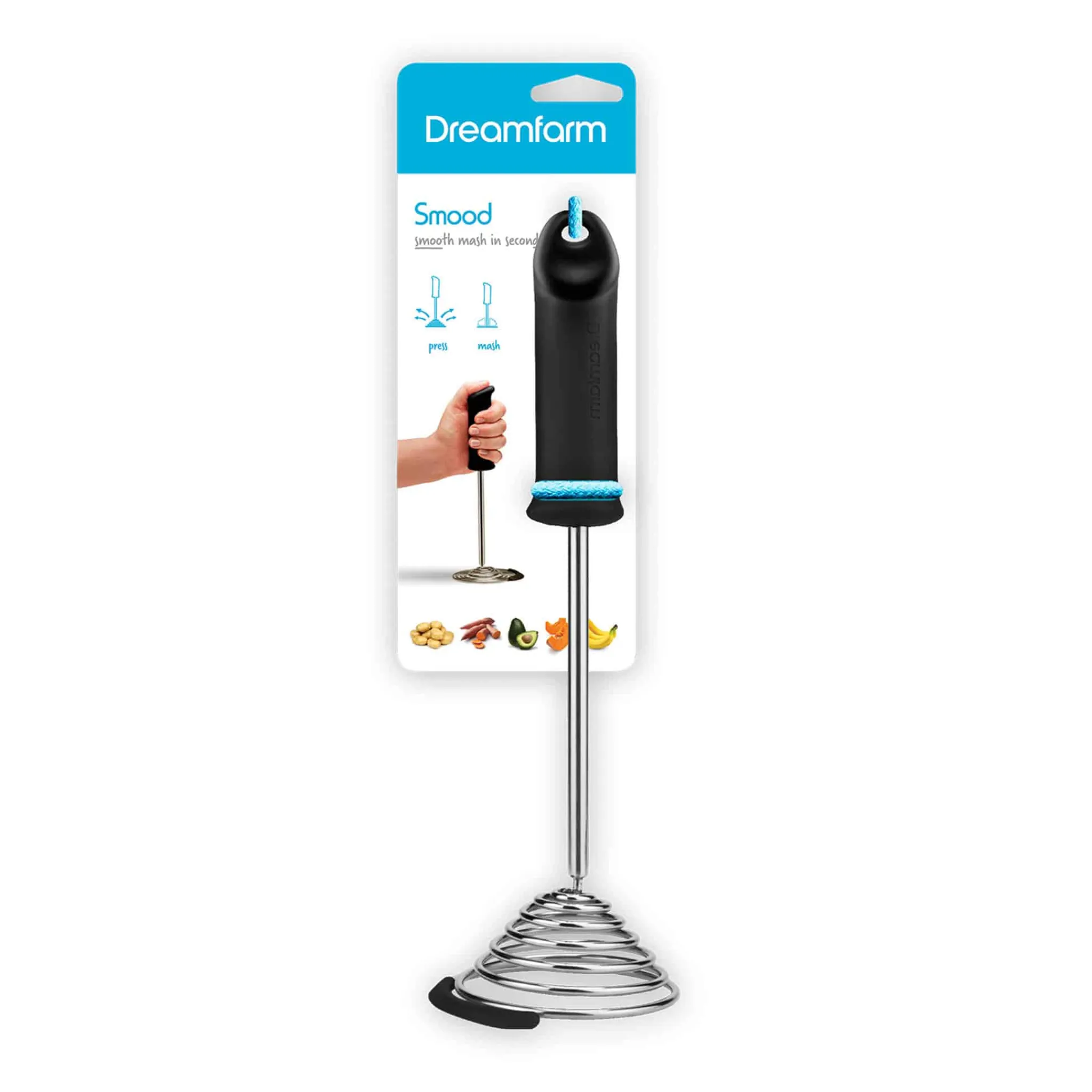 Dreamfarm Black Smood Potato Masher Discount
