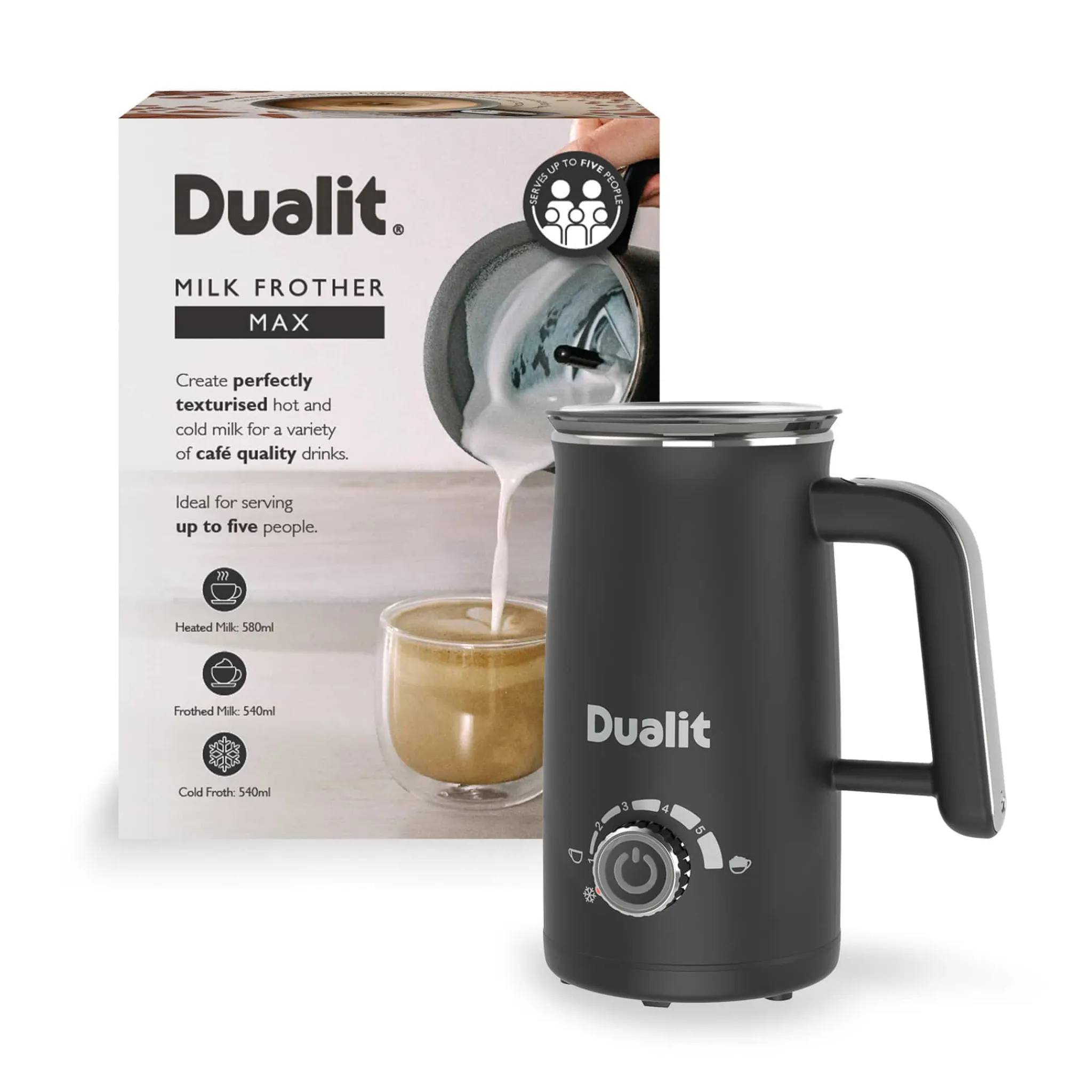 Dualit Milk Frother & Hot Chocolate Maker Max Outlet