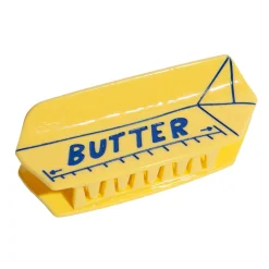 Eat My Socks Butter Hair Claw Clip New