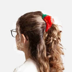 Eat My Socks Chilli Hair Claw Clip New