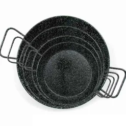 La Ideal Enamelled 2 Person Paella Pan, 22cm Clearance