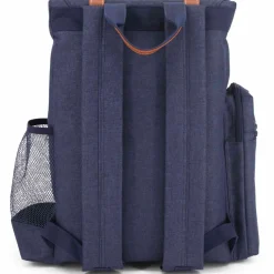 Les Jardin de la Comtesse Escapade Navy Picnic Backpack, 4 Person Online