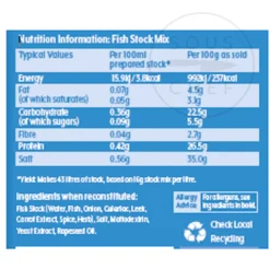 Essential Cuisine Fish Stock Mix, 700g New