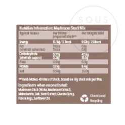 Essential Cuisine Mushroom Stock Mix, 700g