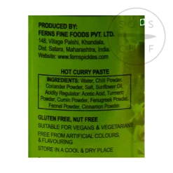 Ferns ' Hot Curry Paste, 380g Best