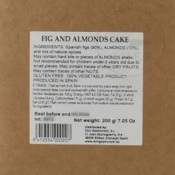 Healthy Bites Fig and Almonds Dried Fruit Cake, 200g Clearance