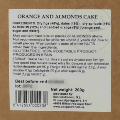 Healthy Bites Fig, Orange & Almond Dried Fruit Cake, 200g Sale