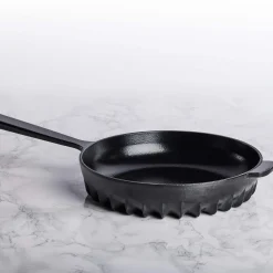 FIREUP Black Cast Iron Frying Pan, 26cm New