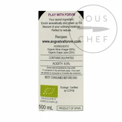 Forvm Organic Merlot Balsamic Vinegar, 500ml Discount