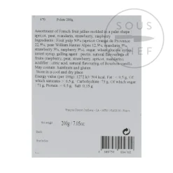 Francois Doucet Fruit Jellies, 200g Outlet