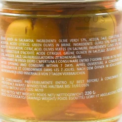 Galantino Green Large Olives, 200g