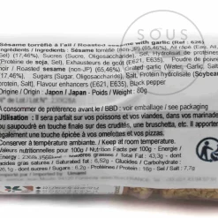 Toho Garlic Roasted Sesame Seeds, 80g New