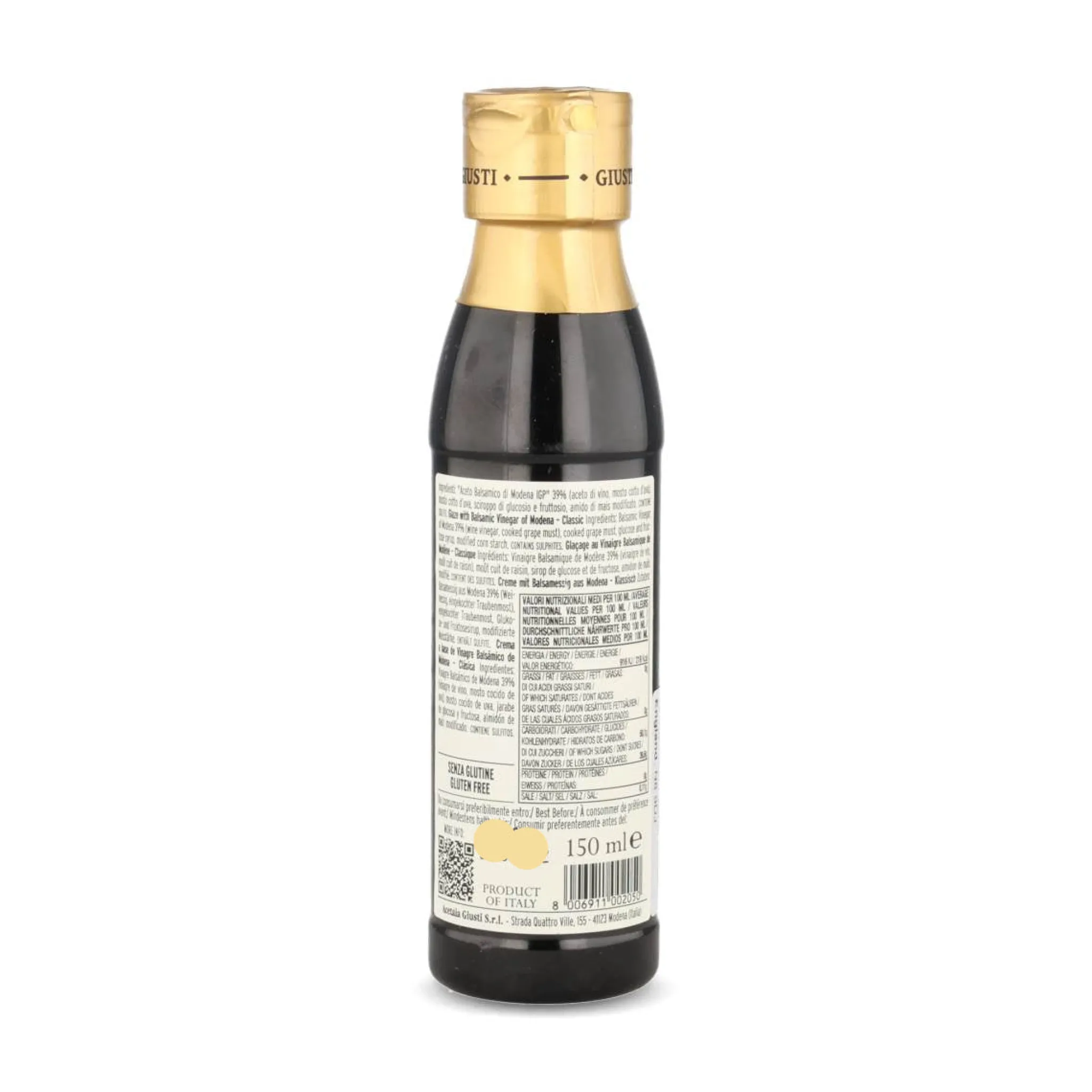 Giuseppe Giusti Giusti Classic Crema Balsamic Glaze, 150ml Clearance
