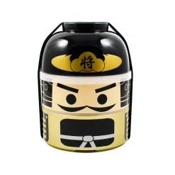 Hakoya Gold Samurai Bento Box Large, 1200ml Clearance