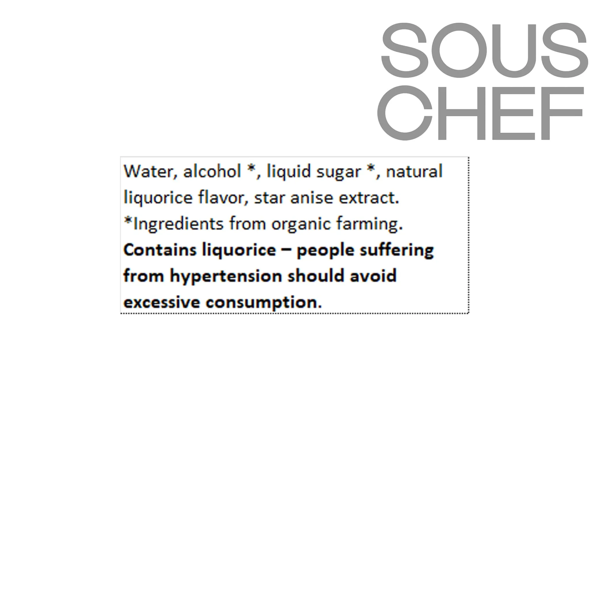 Grand Rubren Grand Rubern Organic Pastis 45V, 700ml Hot