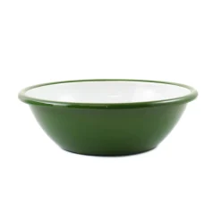 Kapka Green Marble Enamel Shallow Bowl Best