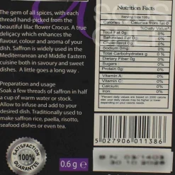 Greenfields Saffron, 0.6g Clearance