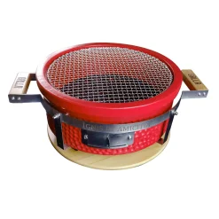 Grllr Tokyo Shichirin Tabletop BBQ, Red Outlet
