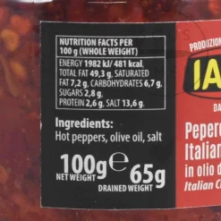 Iasa Ground Chillies in Olive Oil, 100g Discount