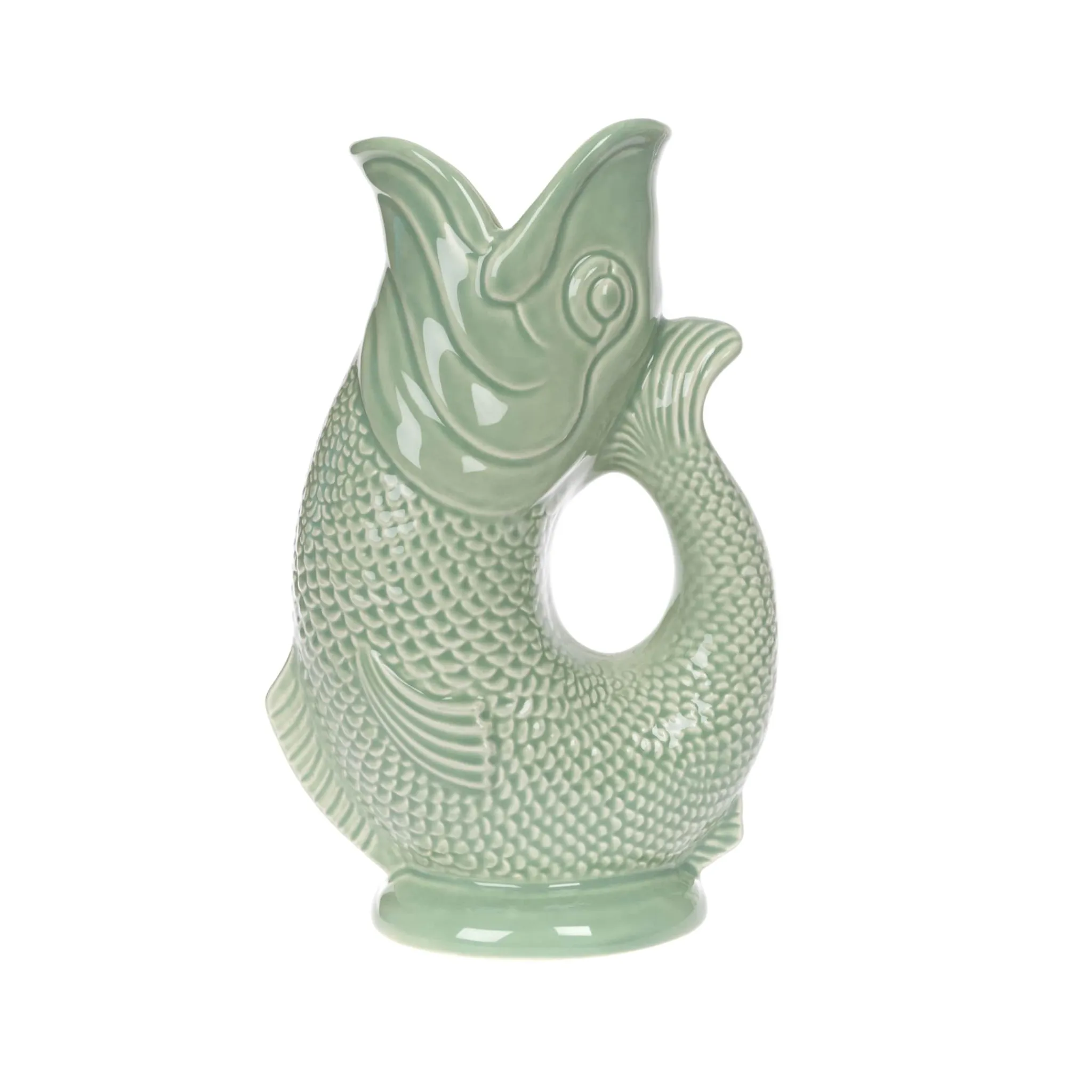 Gurgly Gluggle Jug Sage Green Clearance