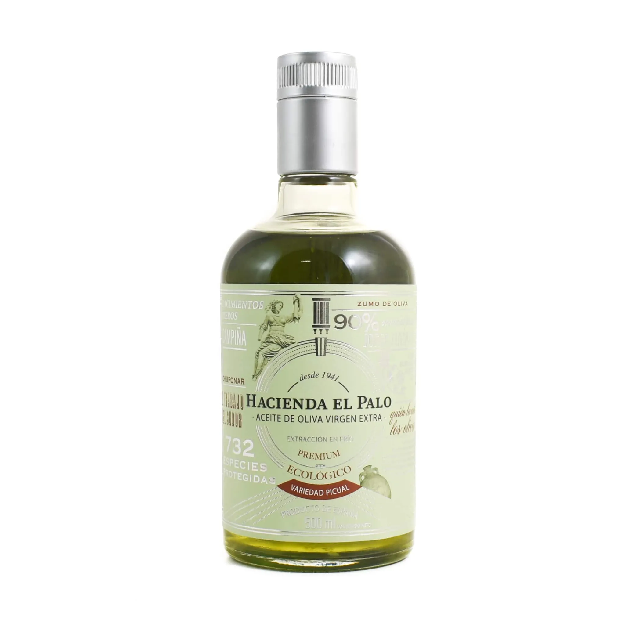 Bravoleum Hacienda el Palo Premium Picual Ecological Extra Virgin Olive Oil, 500ml Discount