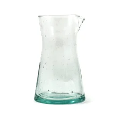 Urban Nature Culture Handmade Moroccan Glass Carafe Hot