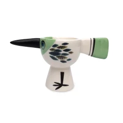 Hannah Turner Green Bird Egg Cup, 6cm Sale