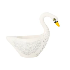 Hannah Turner White Swan Egg Cup, 8cm Discount