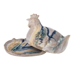 Bloomingville Heni Rooster Butter Dish Outlet