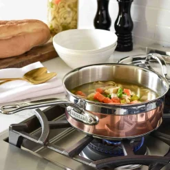 Hestan Copperbond Saucepan, 18cm Best