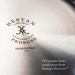 Hestan Probond Stainless Steel Frying Pan, 28cm Outlet