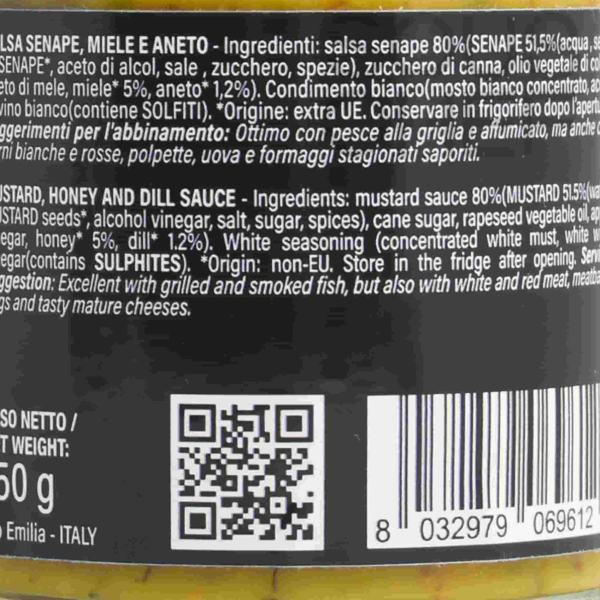 Terra Del Tuono Honey Mustard and Dill Gourmet Spread, 150g Discount