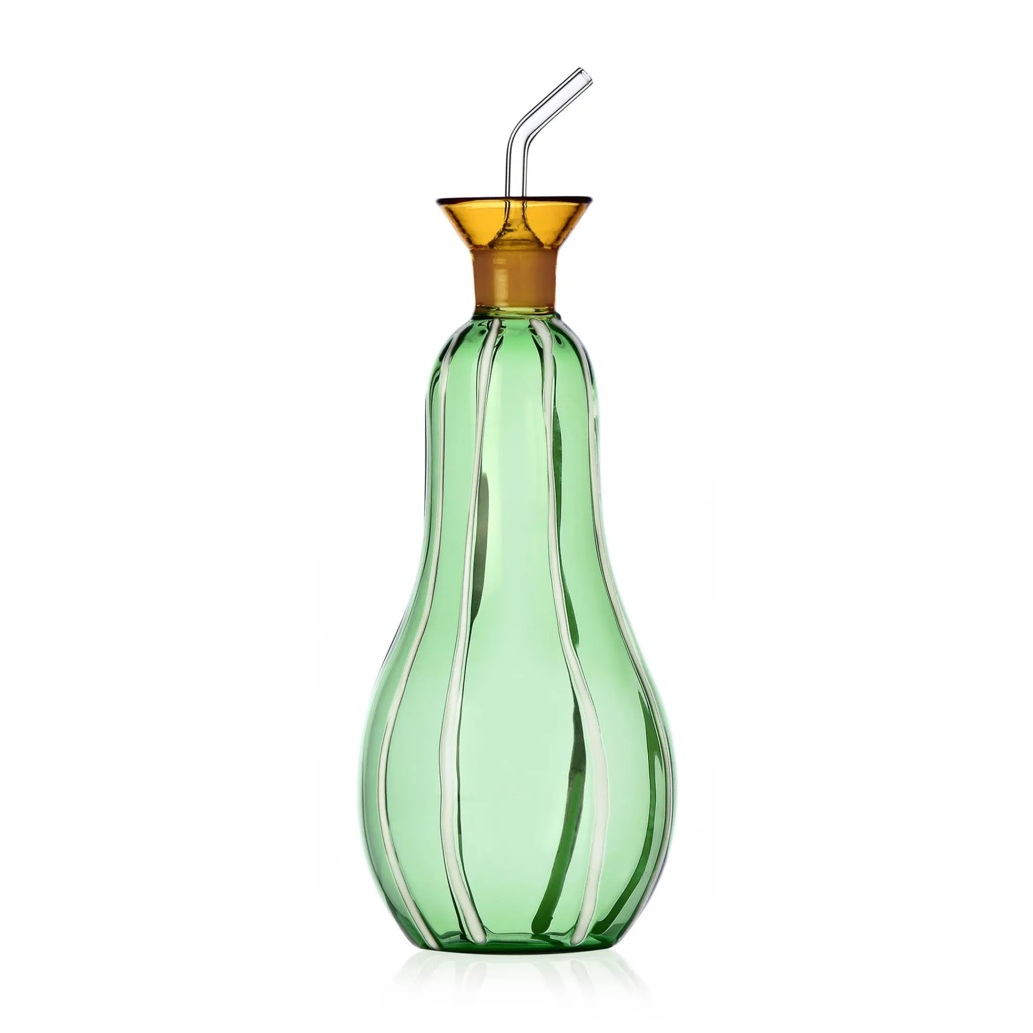 Ichendorf Milano Green Courgette Shaped Oil Bottle, 500ml Sale
