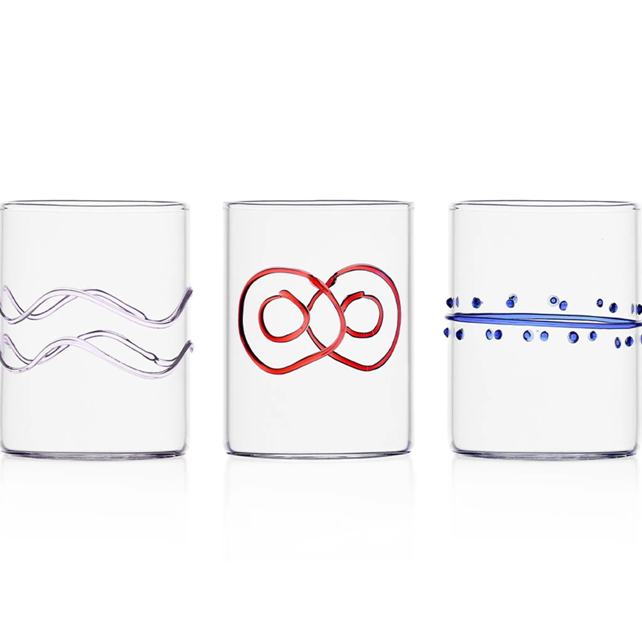 Ichendorf Milano Set of 6 Assorted Water Tumblers, Assorted Colours Online