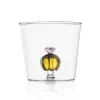 Ichendorf Milano Yellow Cactus with Flower Tumbler, 300ml Hot