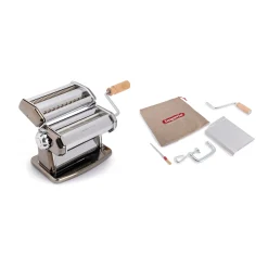 Imperia Pasta Imperia Black Gourmet Pasta Maker with Textured Rollers Online