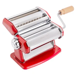 Imperia Pasta Imperia Red Pasta Maker with Dust Bag & Hopper New